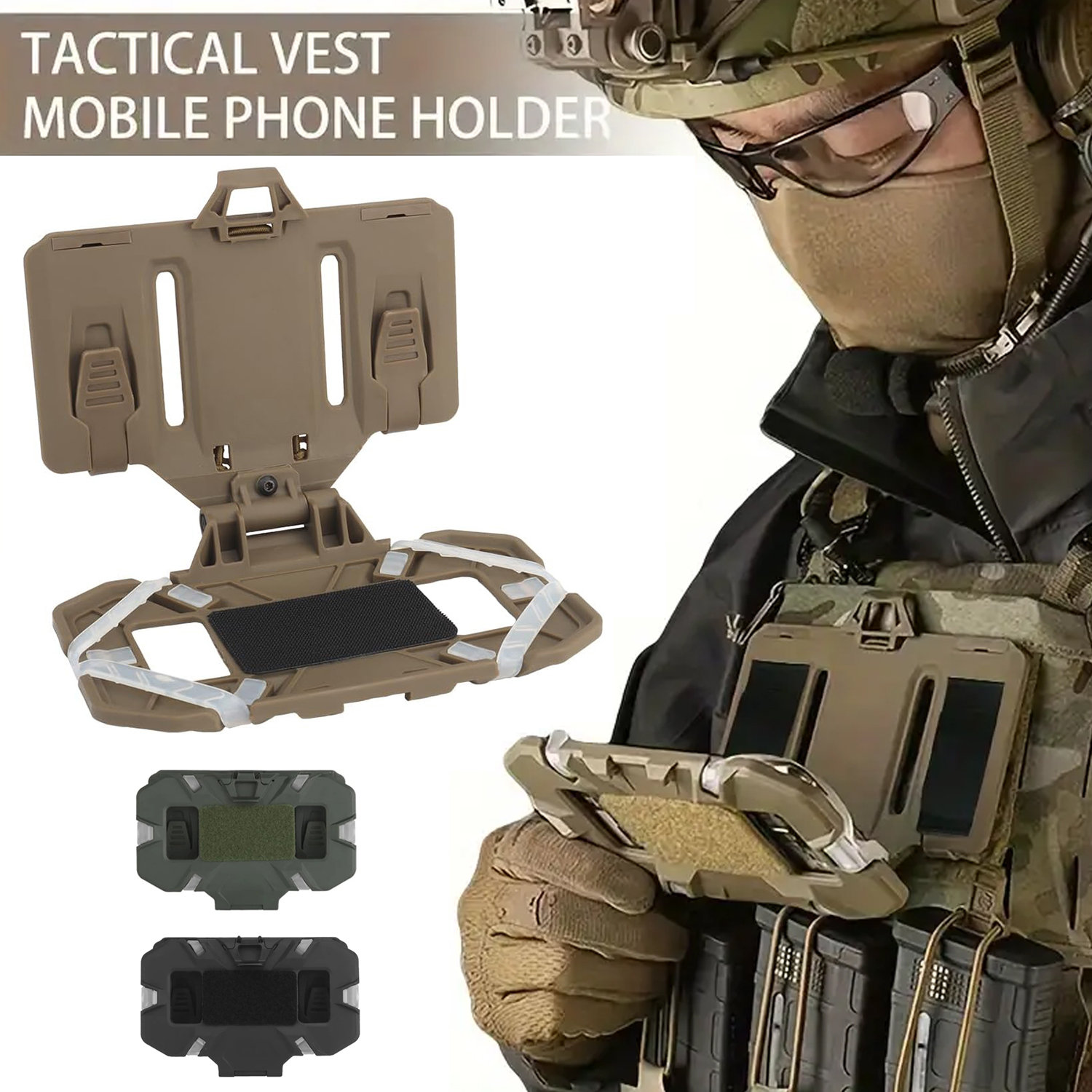 Men'S Outdoor Hunting Jacket - NEW Tactical MOLLE Folded Navigation Board