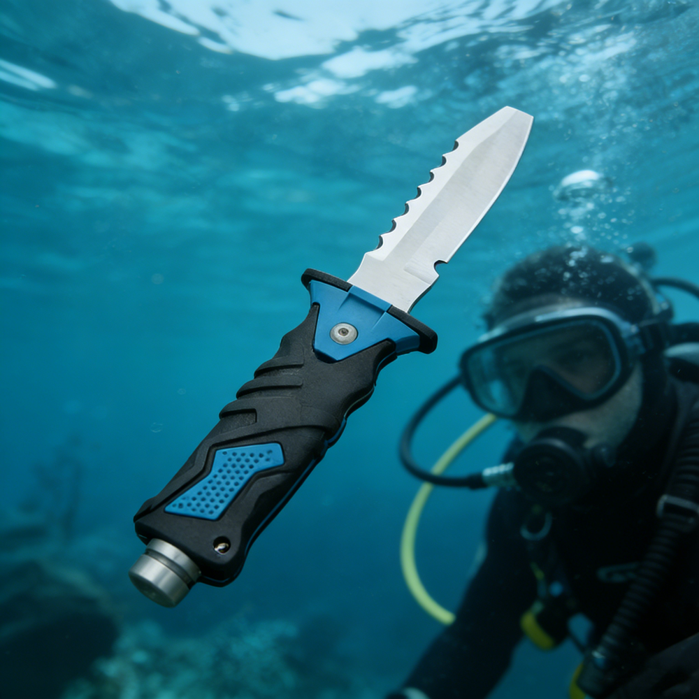 Knife Hunting Fixed Blade - 3 Type Fire Brigade Rescue Diving