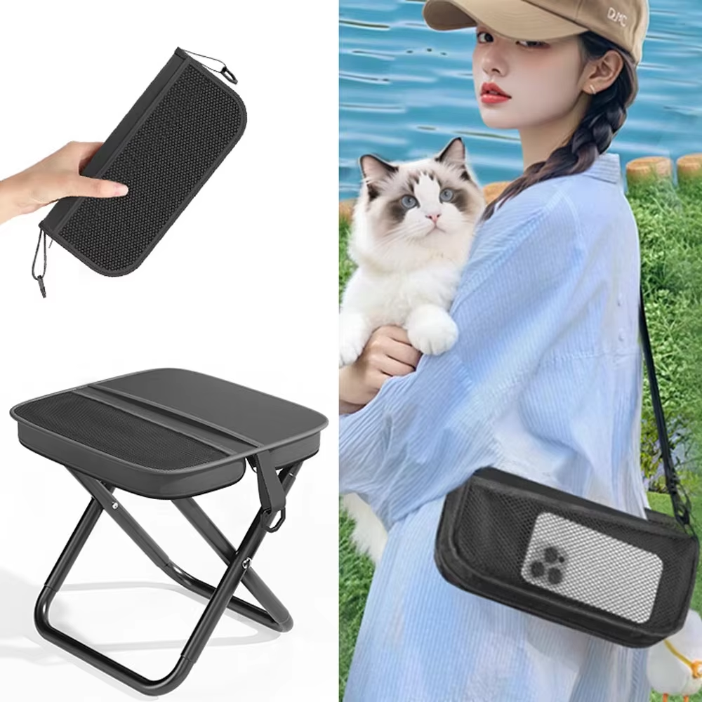 Outdoor Hunting Bag - Foldable Backpack Stool, Folding Mini Outdoor