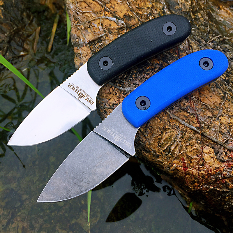 Knife Hunting Fixed Blade - Brother Knife F015 Fixed Blade D2
