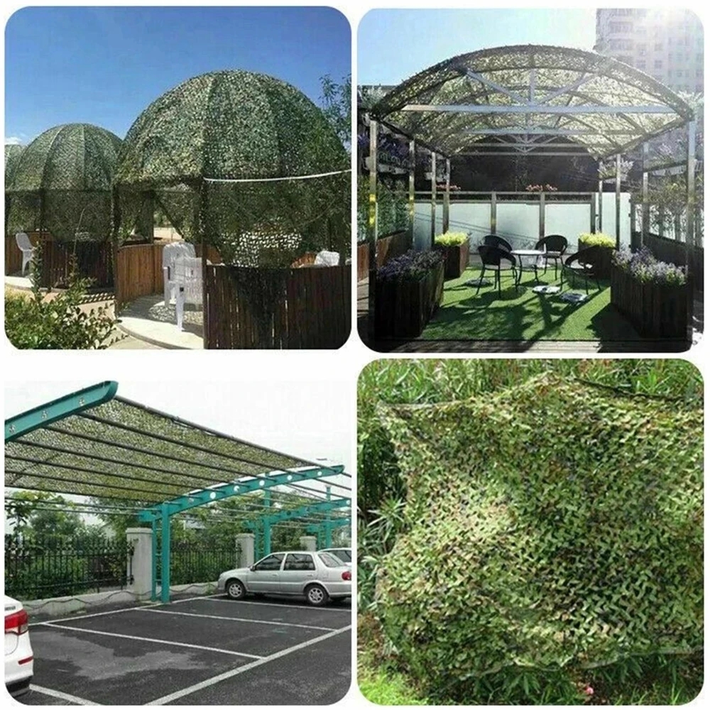Camouflage Net Double Layer Wh - Hunting Outdoor Decor ulasan dan harga