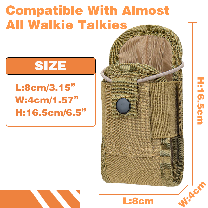Tactical Walkie Talkie Pouch T - Outdoor Hunting Bag ulasan dan harga