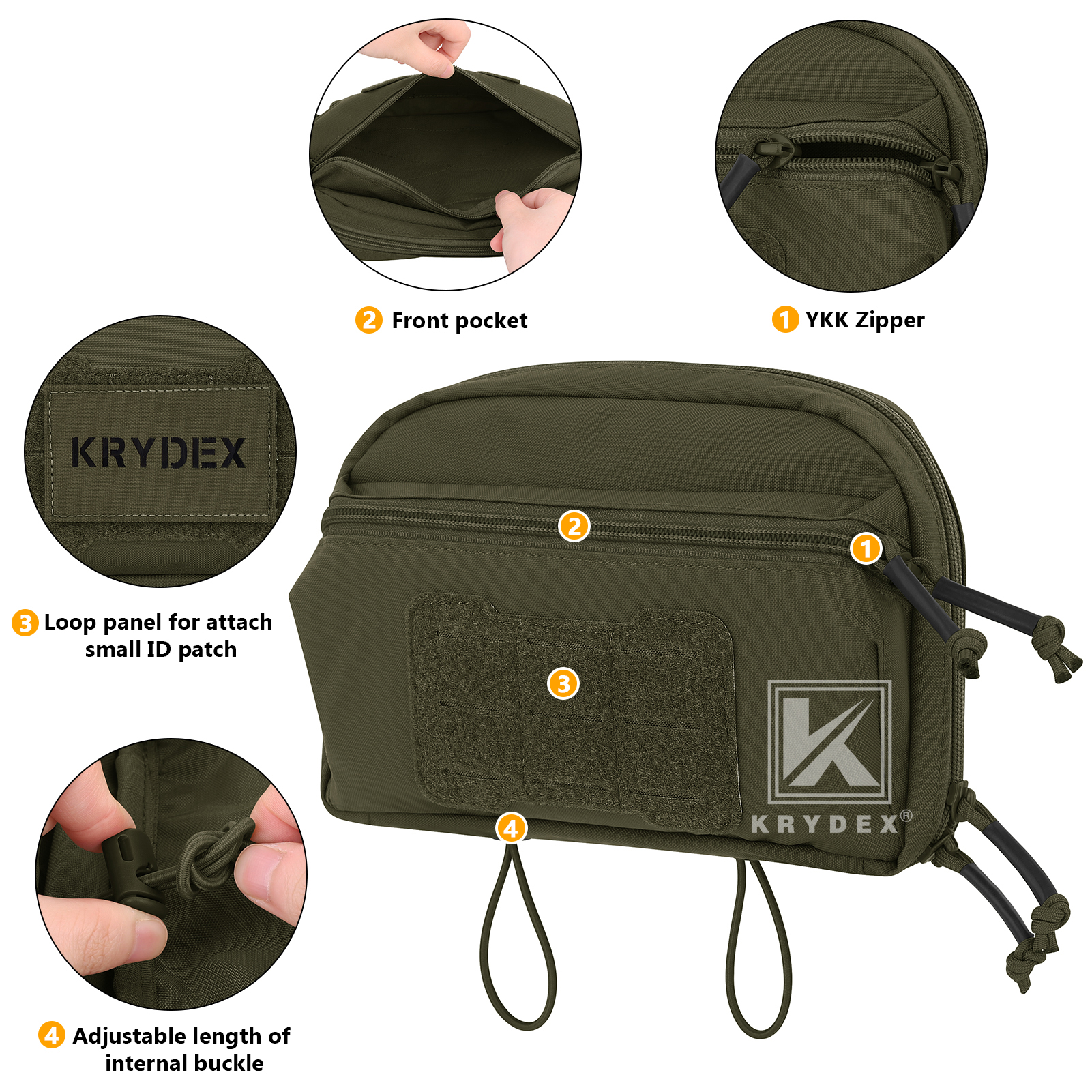 KRYDEX Tactical Pouch Molle Ut - Men'S Outdoor Hunting Jacket ulasan dan harga