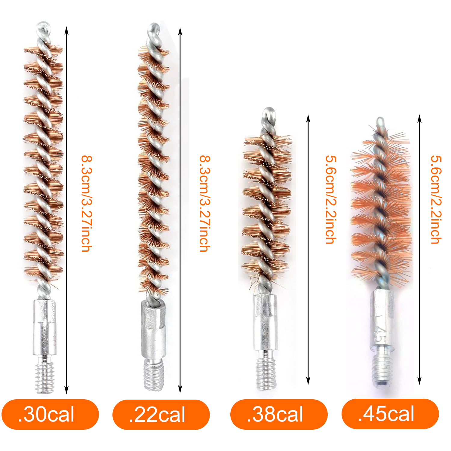 5Pcs/Set Gun Cleaning Brush Ki - Gun Cleaning Rod ulasan dan harga