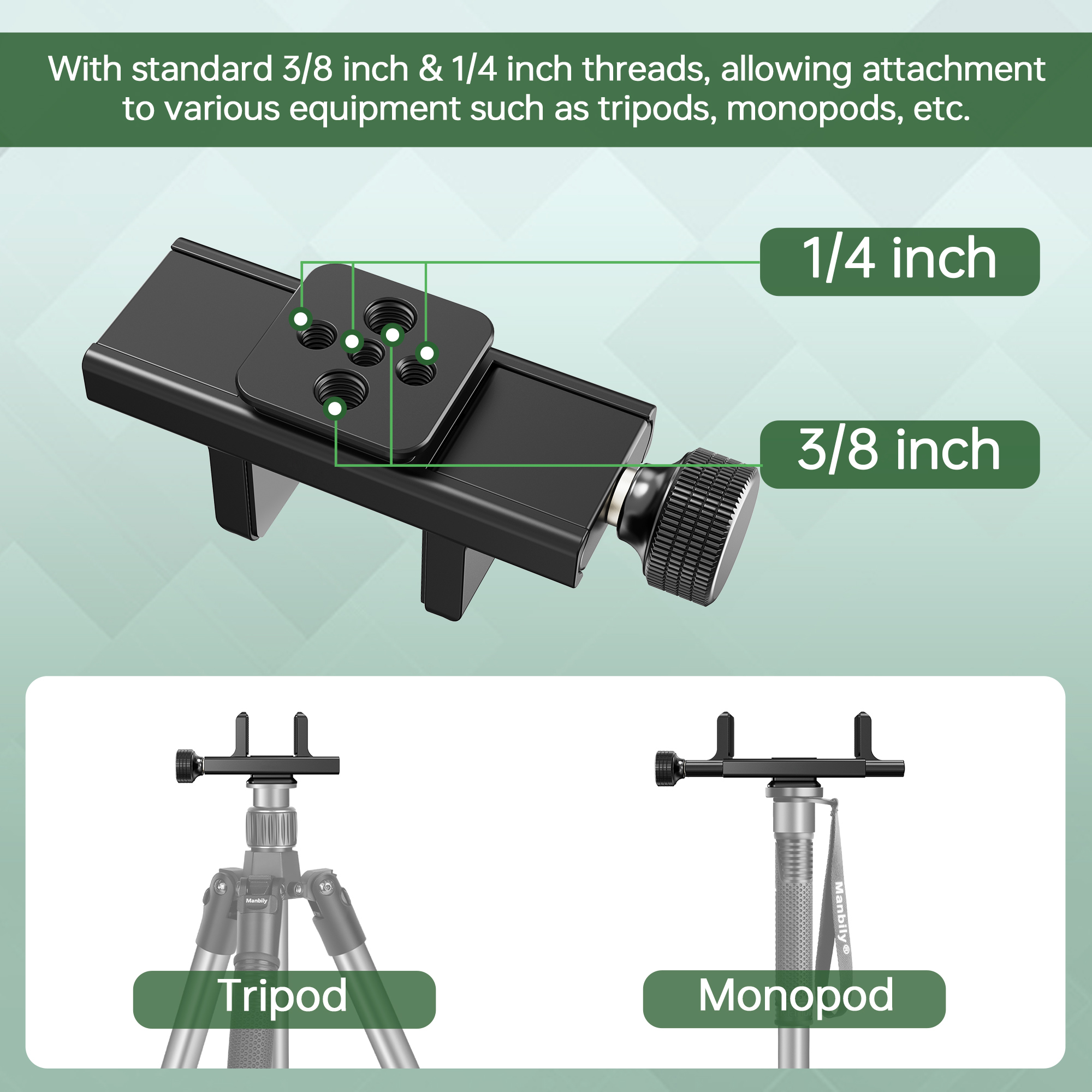 Manbily Saddle Mount Rifle Cla - Outdoor Hunting Table ulasan dan harga
