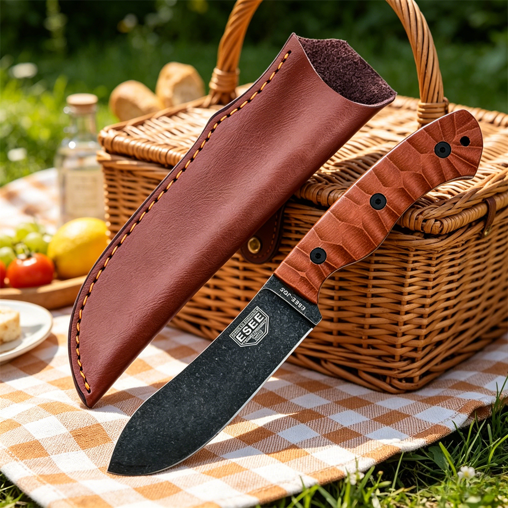 ESEE JG5 LM Fixed Blade with N - Hunting Outdoor Edge Knives ulasan dan harga