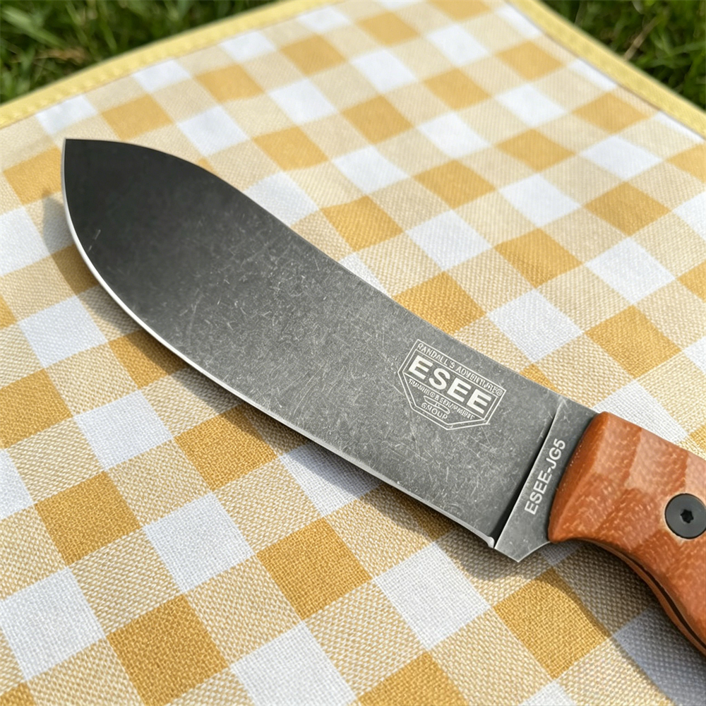 ESEE JG5 LM Fixed Blade with N - Hunting Outdoor Edge Knives ulasan dan harga
