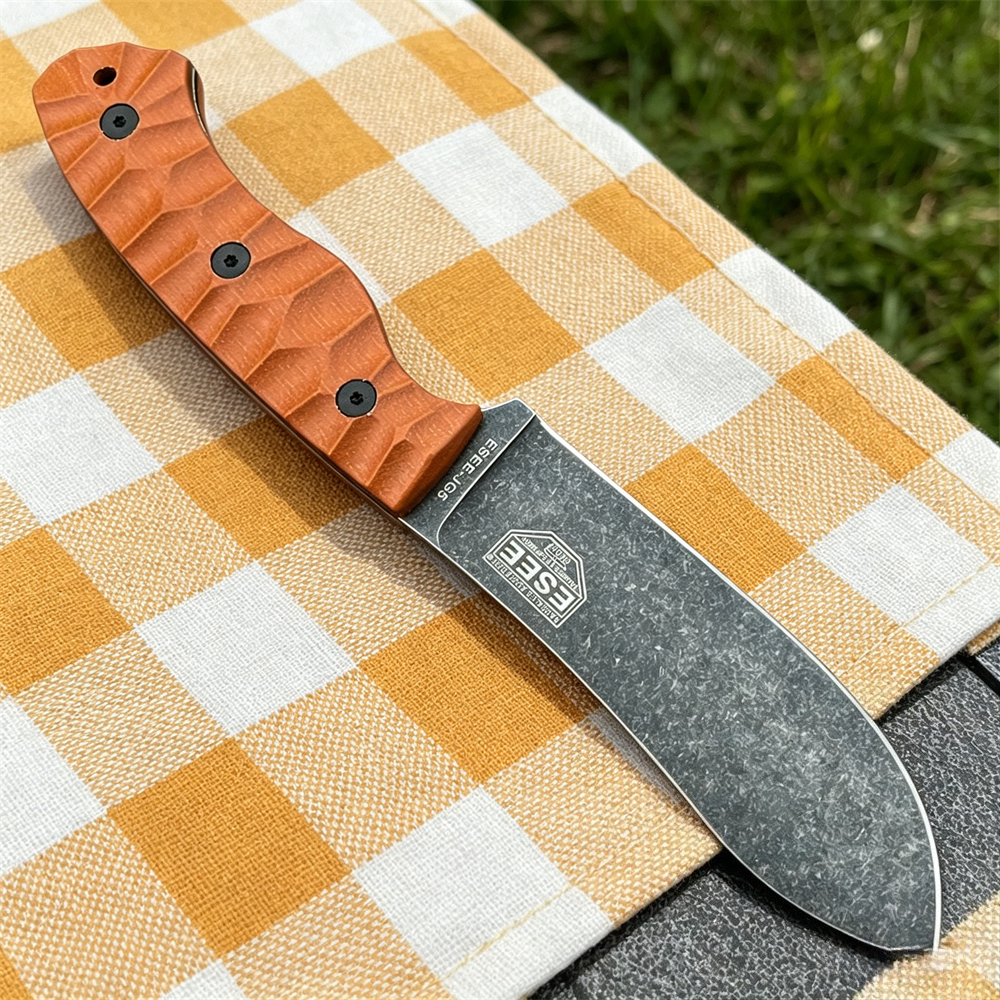 ESEE JG5 LM Fixed Blade with N - Hunting Outdoor Edge Knives ulasan dan harga