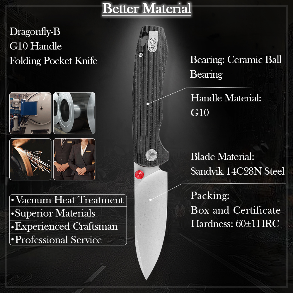 TRIVISA Folding Knife for Men, - Outdoor Hunting Gifts ulasan dan harga