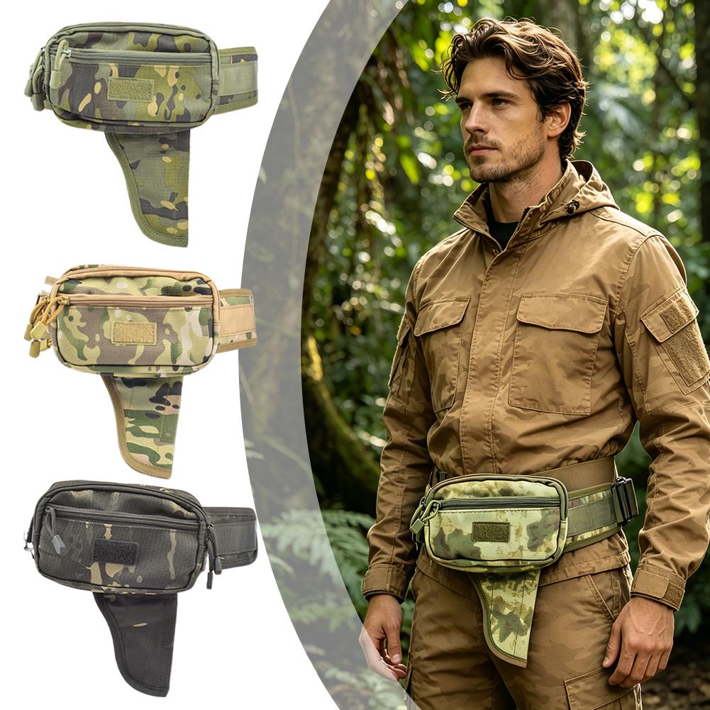 Camo Waterproof Tactical Waist - Outdoor Hunting Bag ulasan dan harga