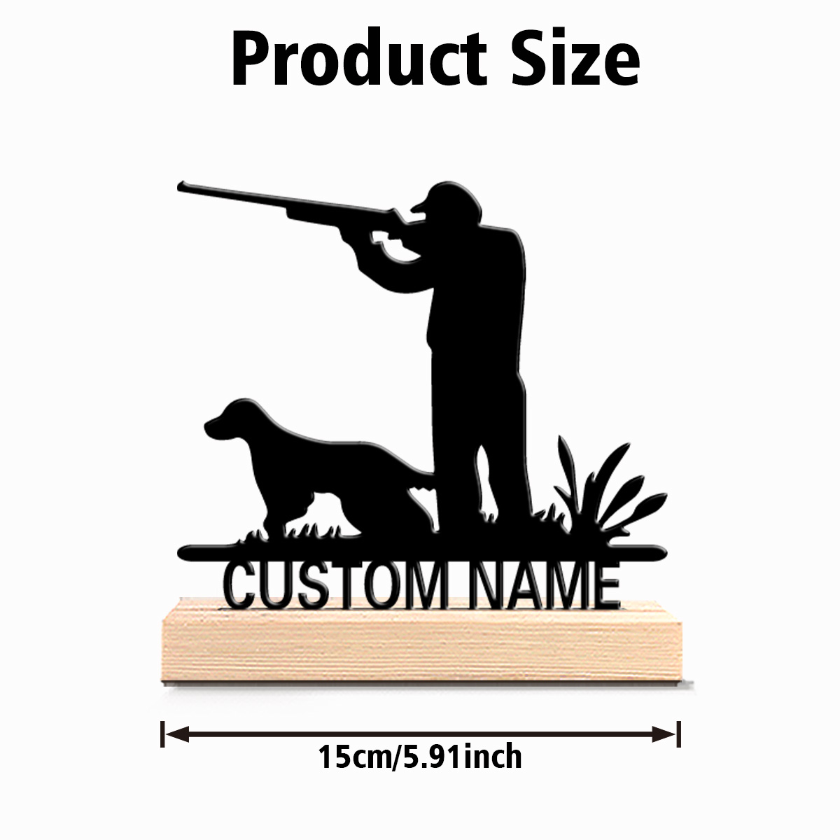 1pc Fashion ersonalized Custom - Hunting Outdoor Christmas Decorations ulasan dan harga
