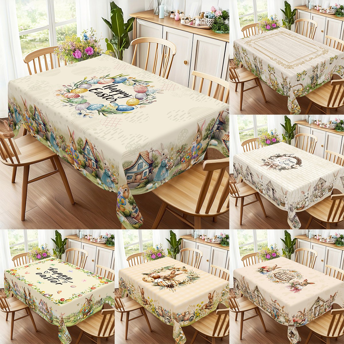 Mixed Style Easter Bunny Table - Outdoor Hunting Table ulasan dan harga