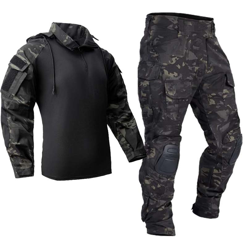 Tactical Uniform Milit Outdoor - Hunting Outdoor Shirts ulasan dan harga