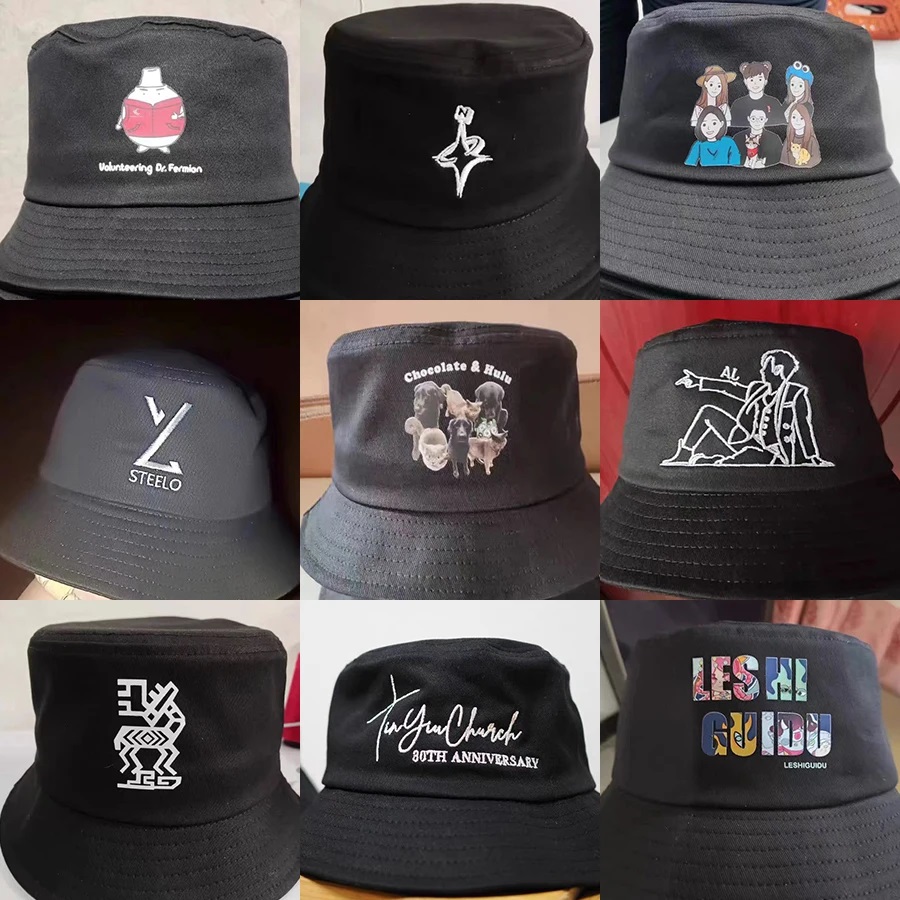 Custom DIY Embroidery Printed  - Outdoor Hunting Logo ulasan dan harga