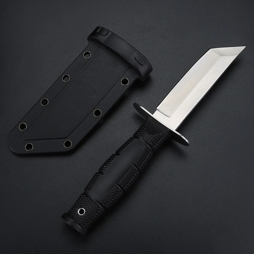 Black Handle Outdoor Straight  - Hunting Outdoor Edge Knives ulasan dan harga