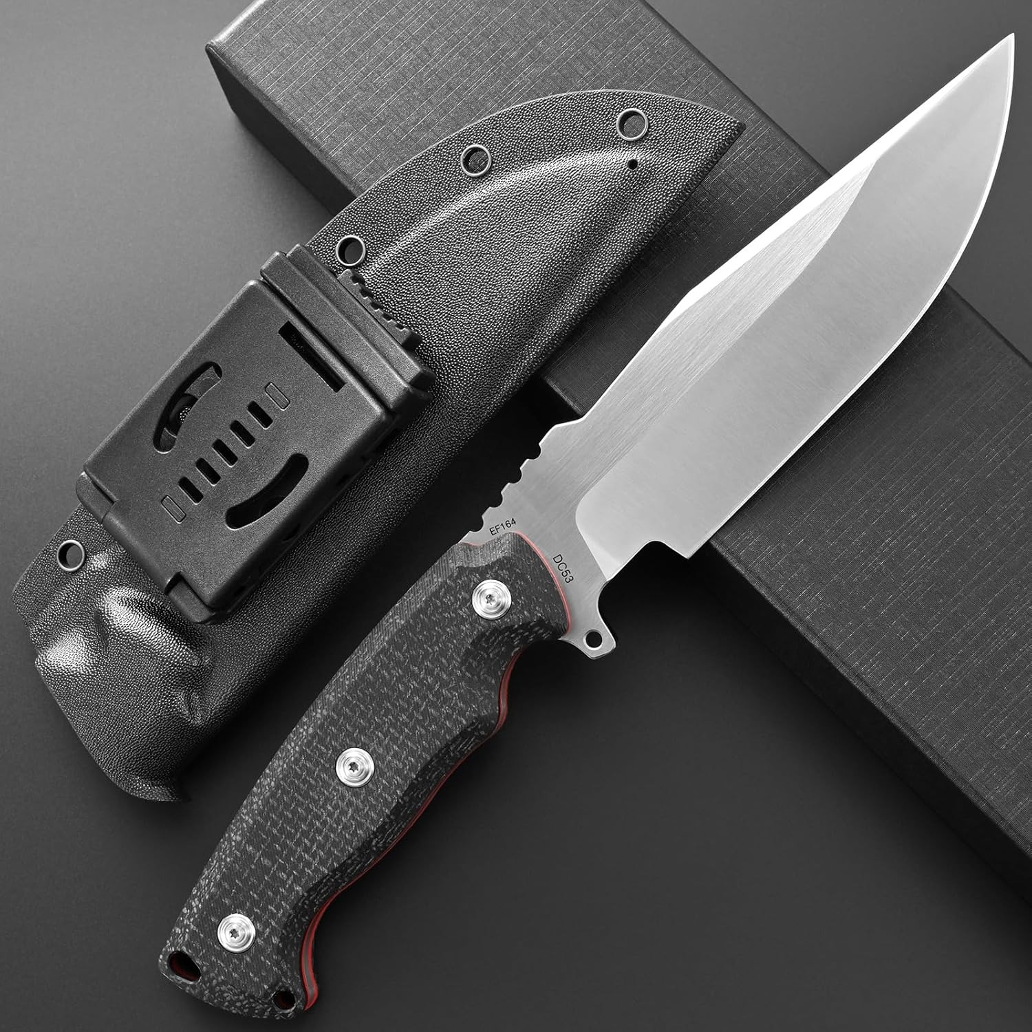 Eafengrow EF164 Fixed Blade Kn - Knife Hunting Fixed Blade ulasan dan harga