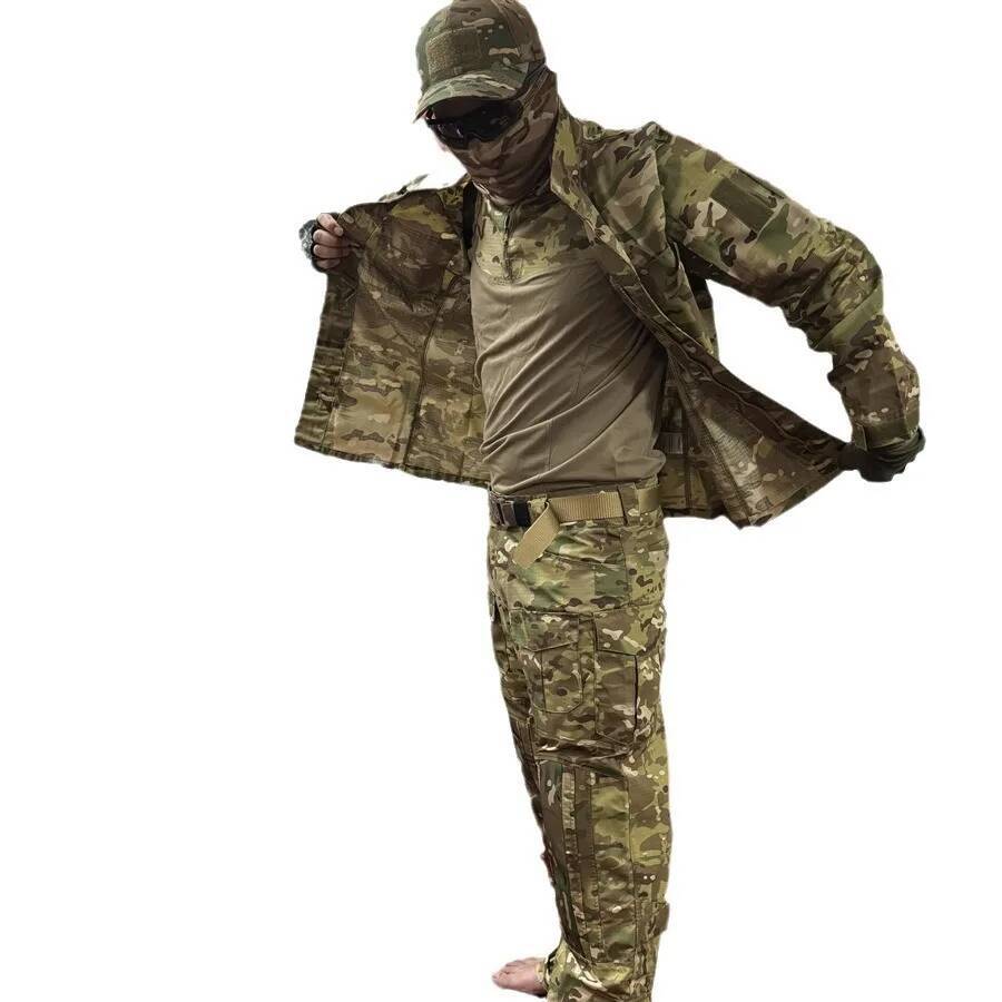 Men S Tactical Uniform Three P - Hunting Outdoor Shirts ulasan dan harga