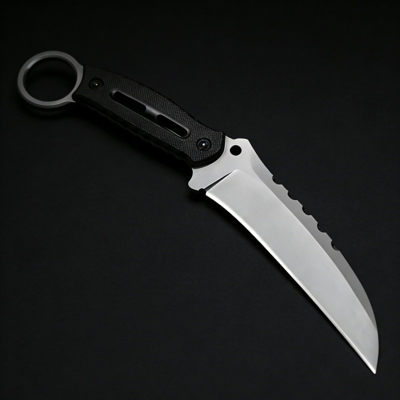 Stainless Steel Fixed Blade Kn - Hunting Outdoor Edge Knives ulasan dan harga