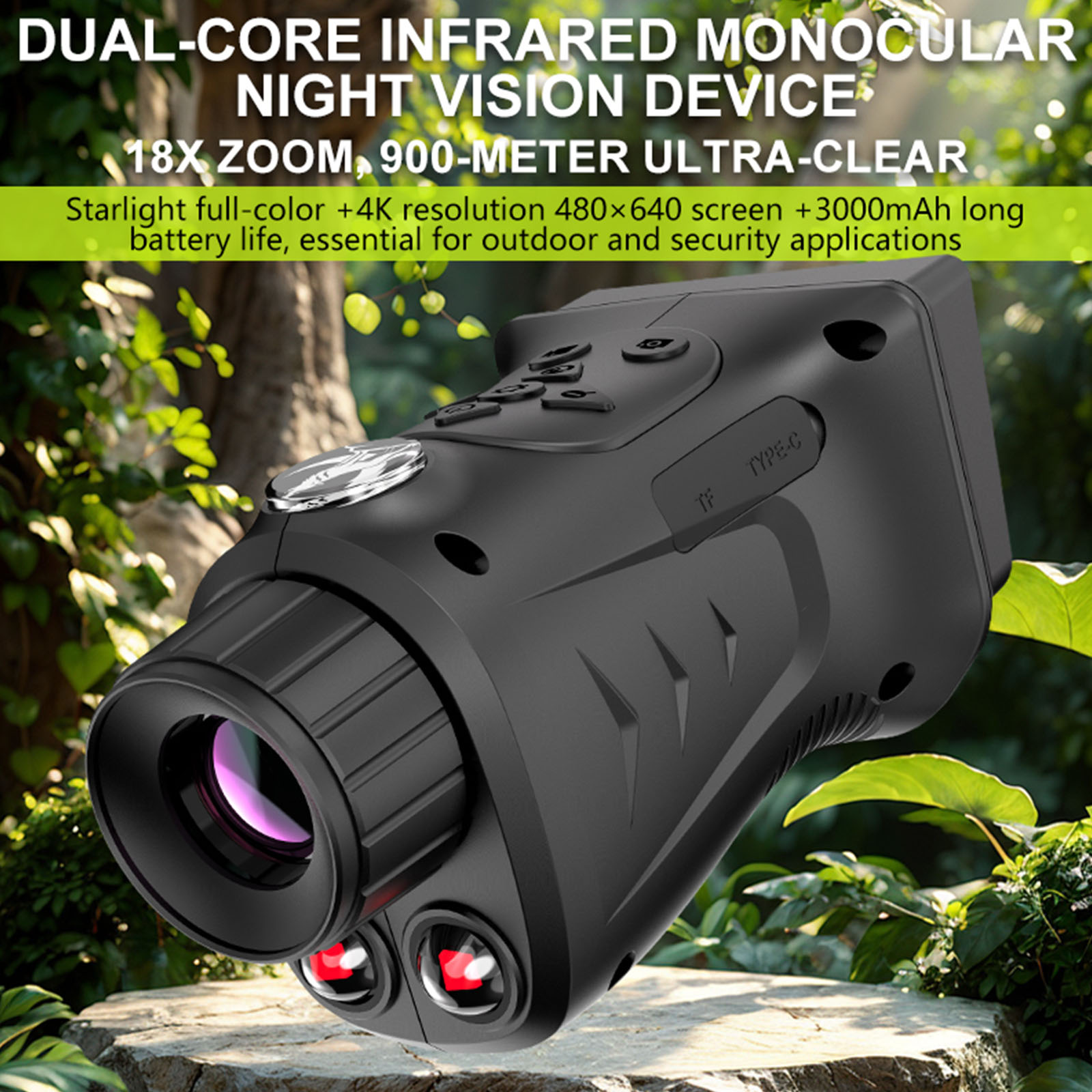 4K Outdoor HD Telescope Camera - Hunting Outdoor Camera ulasan dan harga
