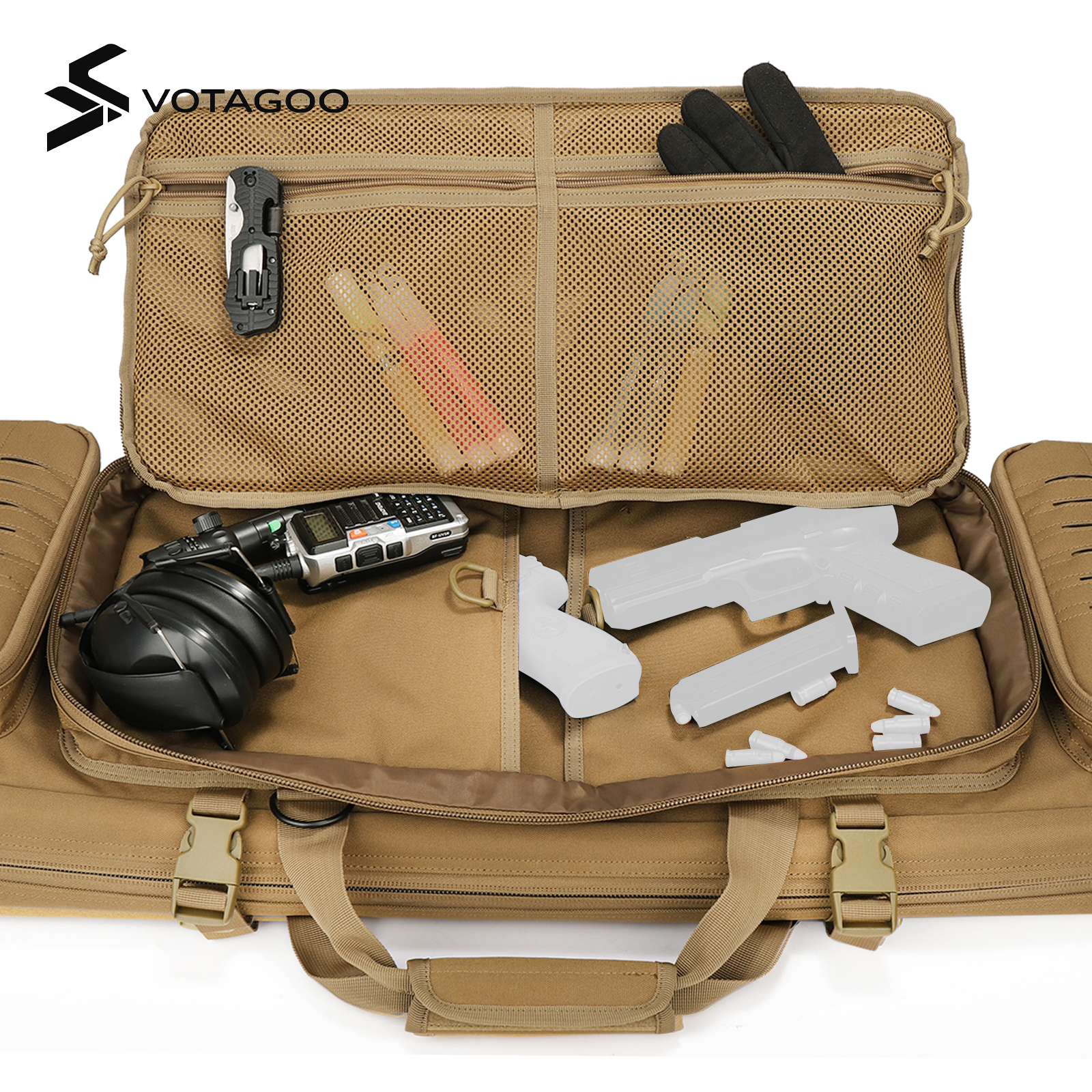 VOTAGOO 36/42 Inches Tactical  - Outdoor Hunting Gear Storage ulasan dan harga