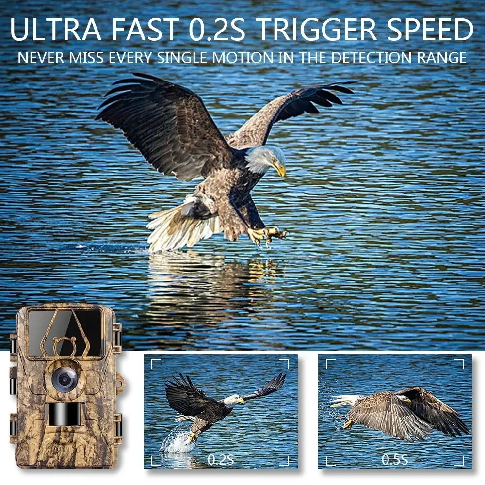 PR801W WIFI 8K 60MP Digital Tr - Hunting Outdoor Camera ulasan dan harga