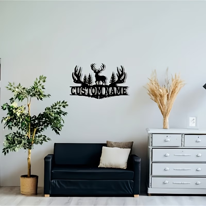 Customizable Rustic Deer Antle - Hunting Outdoor Christmas Decorations ulasan dan harga