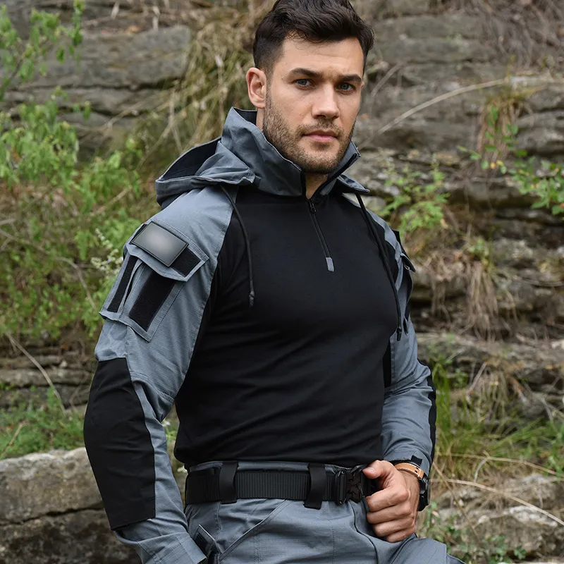 Tactical Suits Hooded Shirt Pa - Hunting Outdoor Shirts ulasan dan harga
