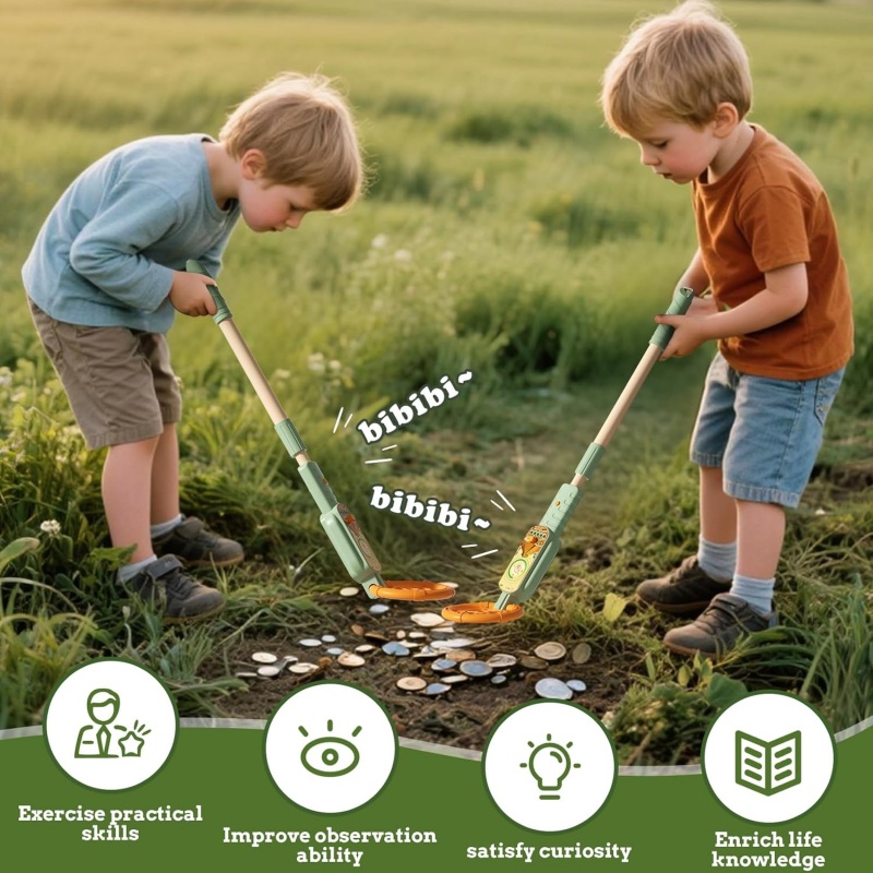 Kids Outdoor Metal Detector Ki - Outdoor Hunting Gifts ulasan dan harga