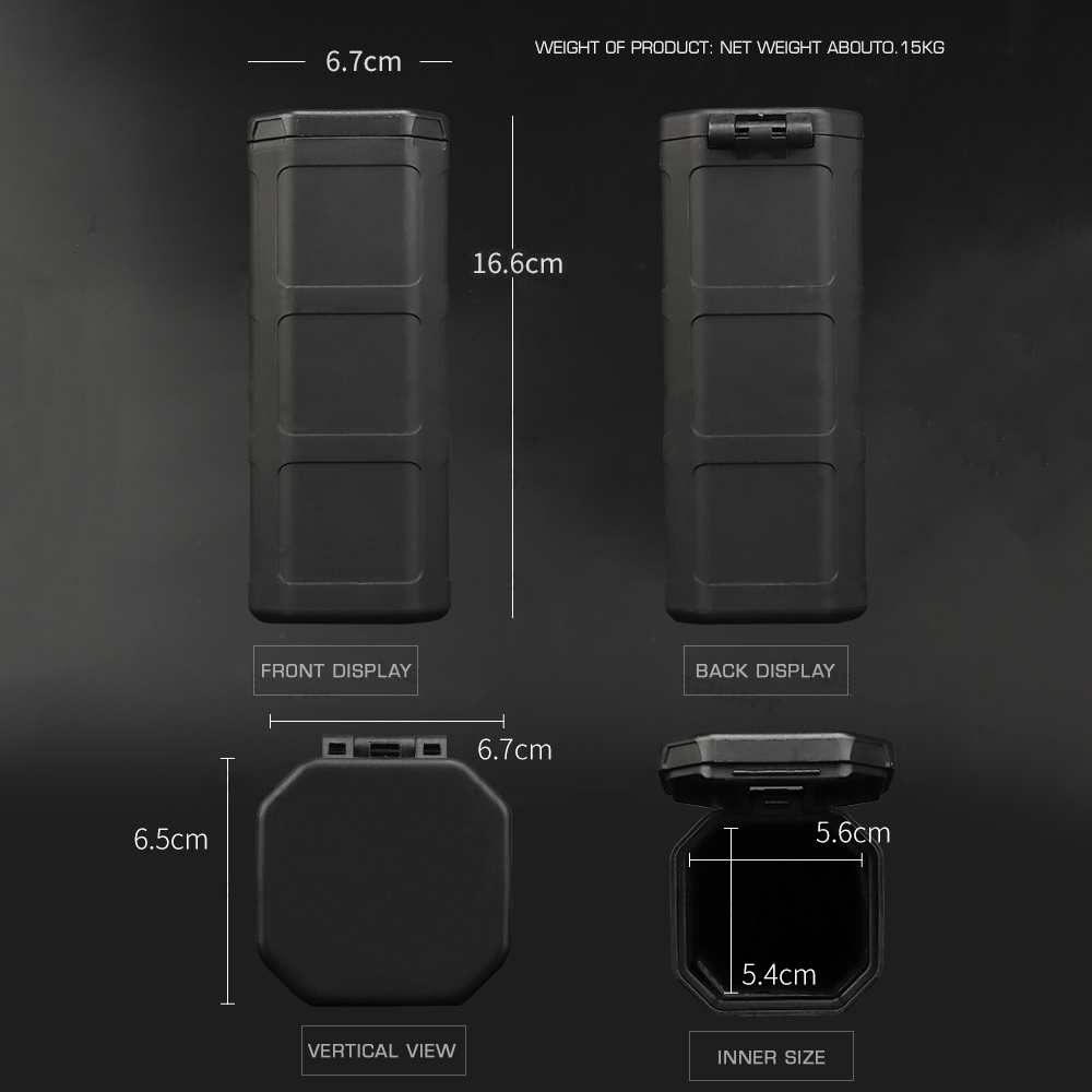 Tactical Shockproof Tools Case - Outdoor Hunting Gear Storage ulasan dan harga