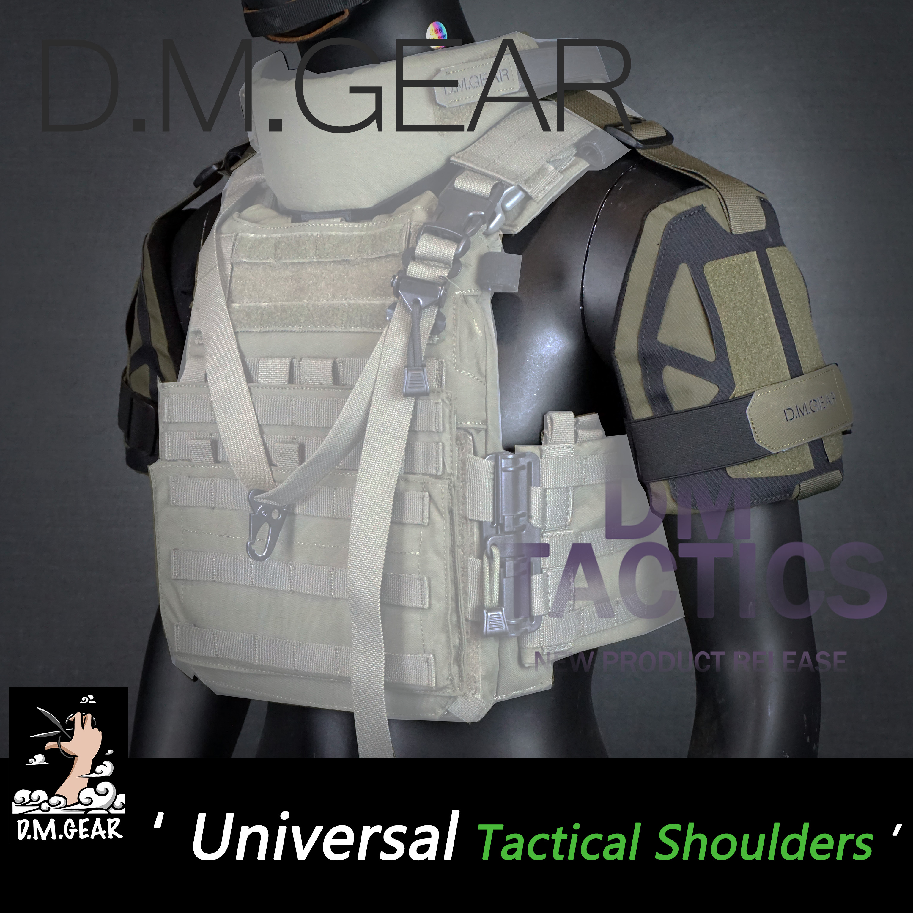 DMGear Shoulder Armor Tactical - Men'S Outdoor Hunting Jacket ulasan dan harga