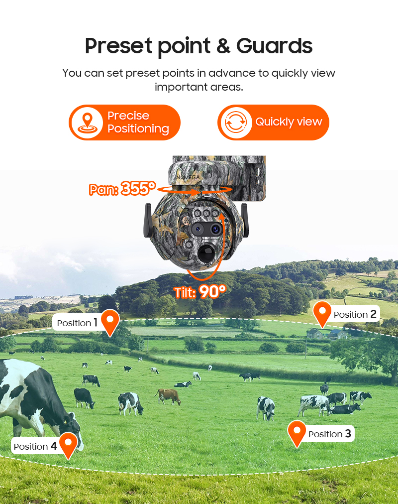 INQMEGA 4K 4G SIM Solar Securi - Trail Camera Infrared ulasan dan harga
