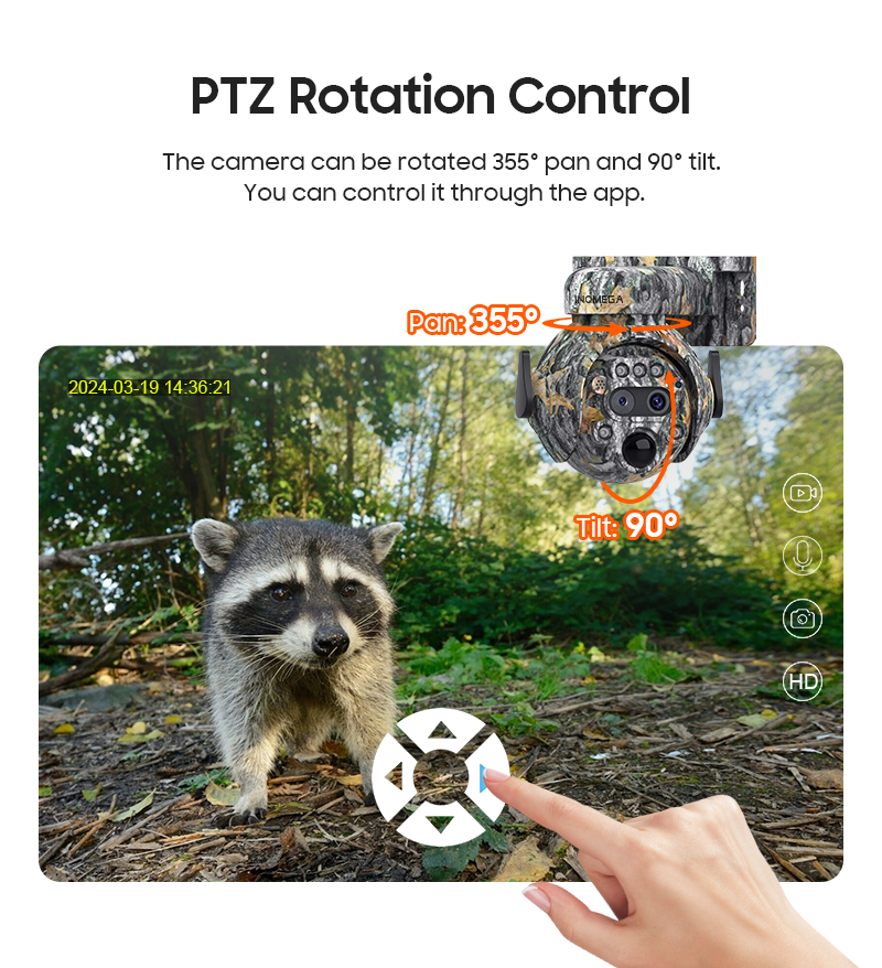 INQMEGA 4K 4G SIM Solar Securi - Trail Camera Infrared ulasan dan harga