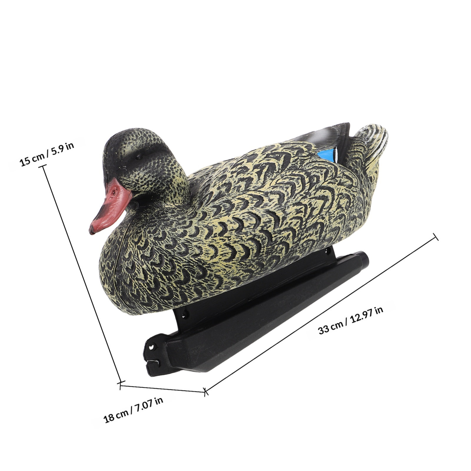 Plastic Floating Realistic Duc - Hunting Outdoor Decor ulasan dan harga