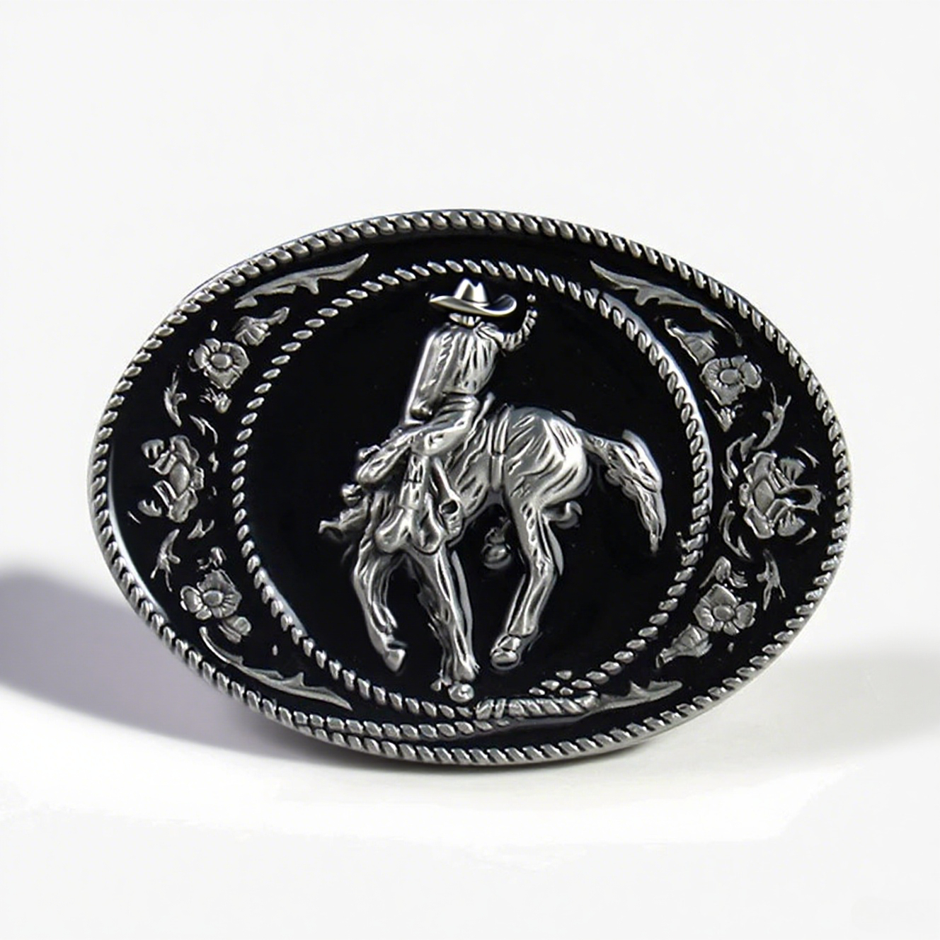 Black Ellipse Belt Buckle Stai - Hunting Outdoor Decor ulasan dan harga