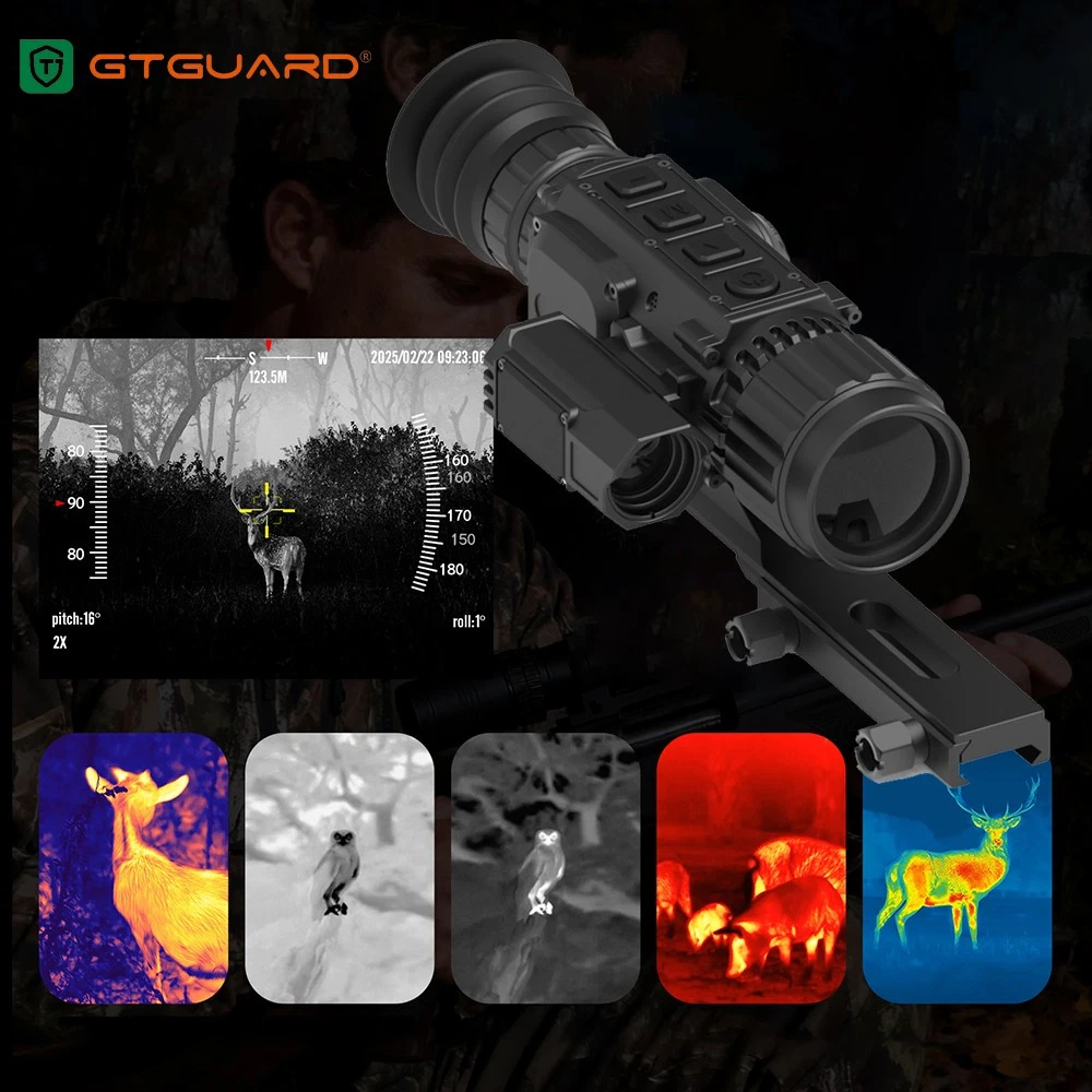 Thermal Imaging Scope 384x288P - Hunting Outdoor Camera ulasan dan harga