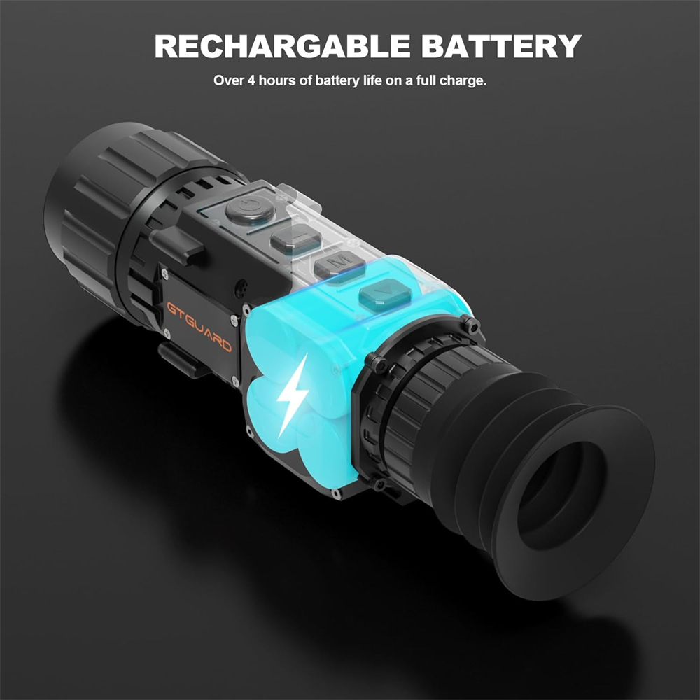 Thermal Imaging Scope 384x288P - Hunting Outdoor Camera ulasan dan harga
